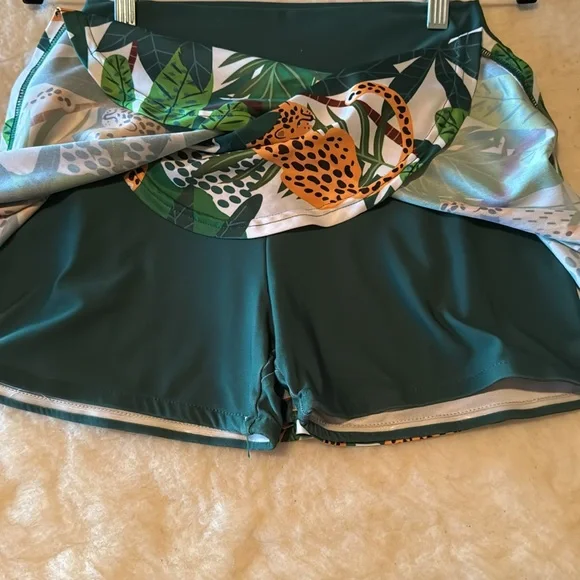 FAYE +FLORIE Holly Black Jungle Skirt M - Picture 5 of 7